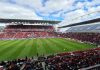 Is FIFA offloading World Cup tickets via unofficial resale platforms? Toronto, ON, Canada - March 14, 2026: A view of the full BMO field stadium, highlighting the new stands for the World Cup expansion, during the Toronto FC vs. Red Bull New York MLS regular season match at BMO Field.