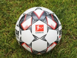 Bundesliga chases World Cup fans with US TV deals The official Bundesliga match ball on grass.