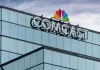 Comcast spin-off creates NBC-Sky sports rights giant Comcast Corporation regional headquarters and trademark logo.