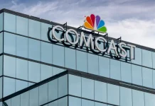 Comcast spin-off creates NBC-Sky sports rights giant Comcast Corporation regional headquarters and trademark logo.