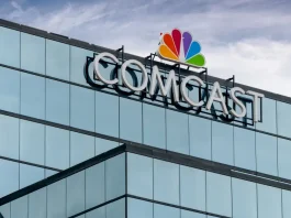 Comcast spin-off creates NBC-Sky sports rights giant Comcast Corporation regional headquarters and trademark logo.