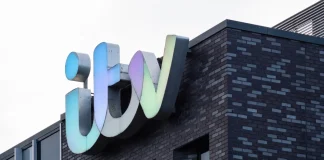 ITV World Cup audiences show what Sky deal could bring ITV sign on the outside of television station building.
