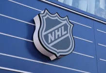 NHL joins the leagues taking back their broadcasts National Hockey League (NHL) brand logo sign