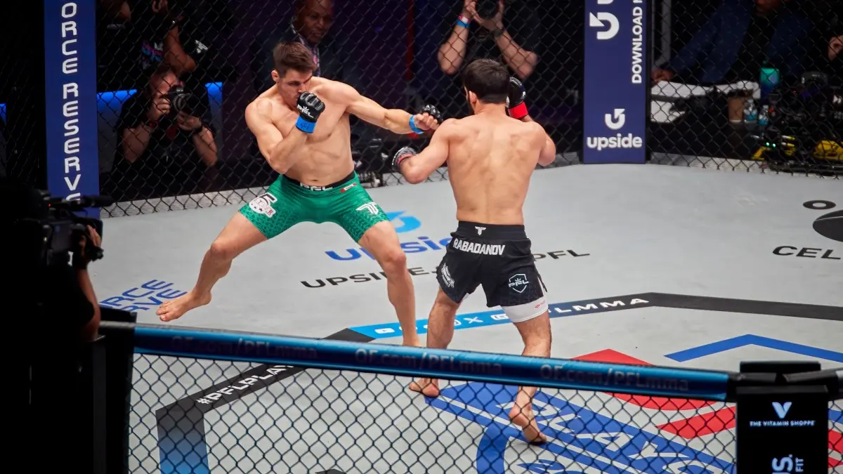 Gadzhi Rabadanov vs Michael Dufort. PFL Playoffs Hollywood Fight Night.