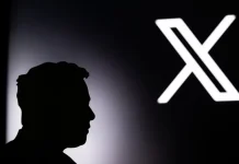 Lisa Nandy told to ‘toughen up’ after quitting X X logo and silhouette of Elon Musk.