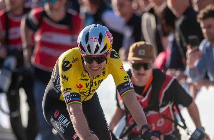 Wout van Aert launches own mobile network, and it belongs to Telenet Wout van Aert launches mobile network.
