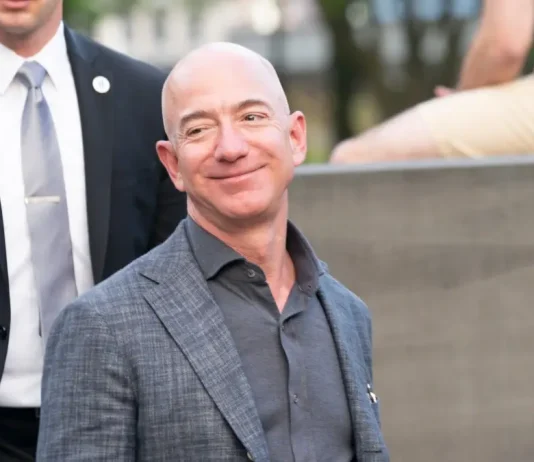 Liverpool nears £1.4bn deal with Bezos-backed consortium Jeff Bezos arrives at the Statue Of Liberty Museum Opening Celebration at Battery Park.