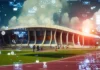 Q&A: NETSCOUT on DDoS attacks and sport cybersecurity Sports stadium and technology. sports tech. Wide angle visual for banners or advertisements.