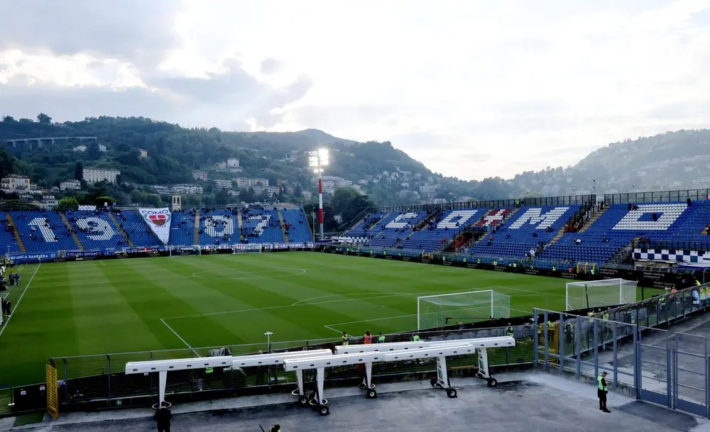 Giuseppe Sinigaglia stadium, Como.