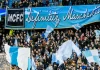 Manchester City found guilty over £900m ‘sham’ deals UNITED KINGDOM, MANCHESTER - November 21th 2017: Fans and supporters with mcfc definitely manchester banner During the Champions League match Manchester City - Feyenoord at the Etihad Stadium