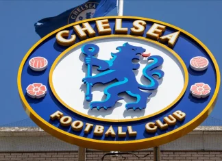 Clearlake takes the wheel as Boehly exits Chelsea London, UK - May 26th 2026: Chelsea Football Club logo on the exterior of Stamford Bridge stadium - the home of Chelsea FC in West London, UK.