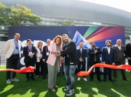 Portugal officials welcome SBC Summit back to Lisbon for third year SBC ribbon cutting.