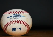 MLB asks Trump Administration about National Park game South Tyrol, Italy - May 20 2019: Used Major League Baseball (MLB) Baseball