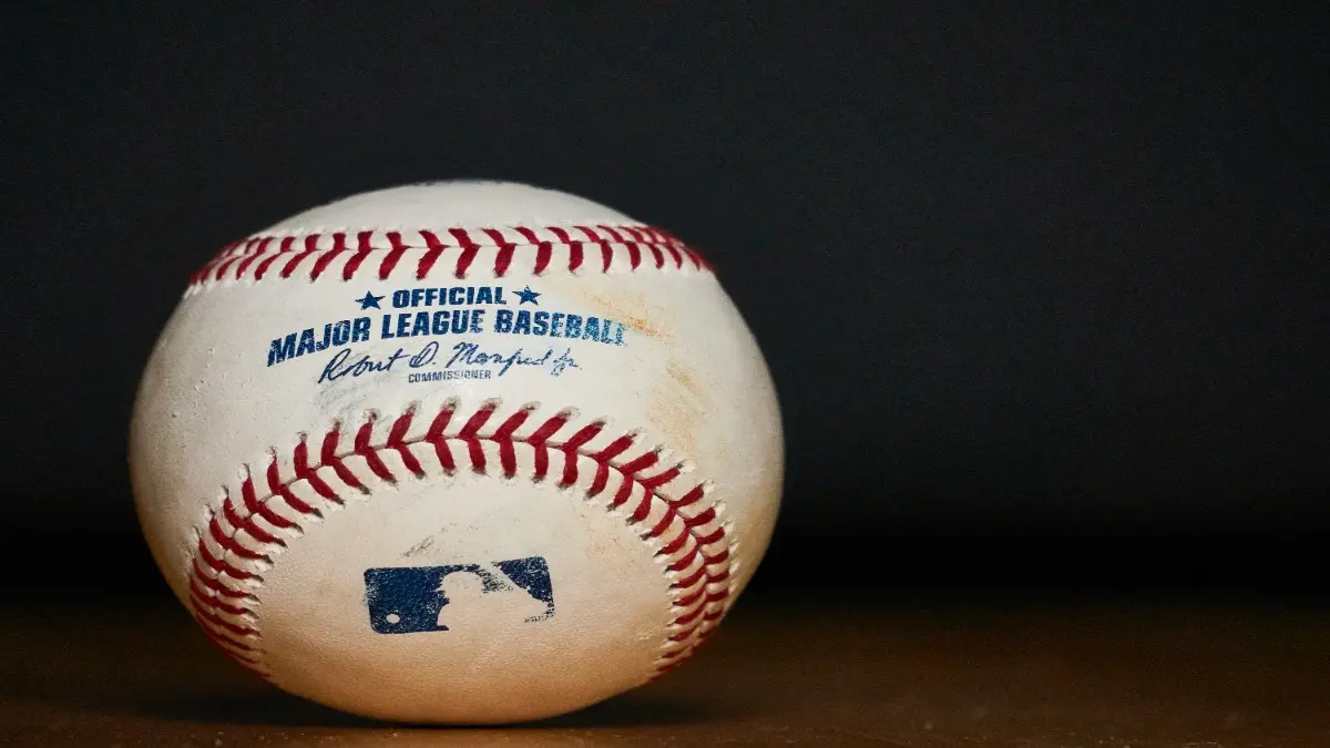 South Tyrol, Italy - May 20 2019: Used Major League Baseball (MLB) Baseball