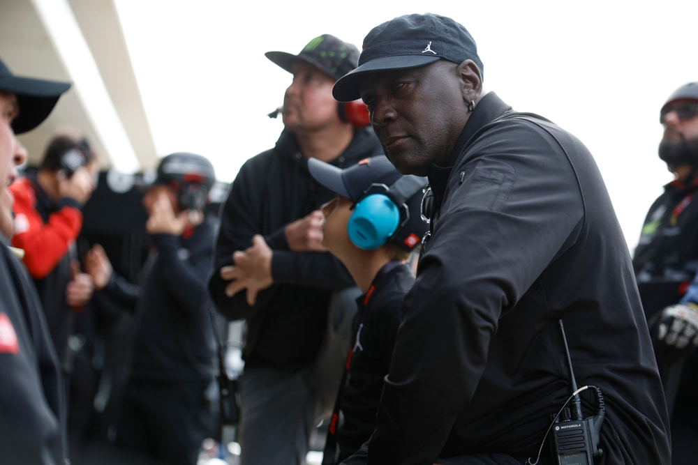 Michael Jordan at NASCAR