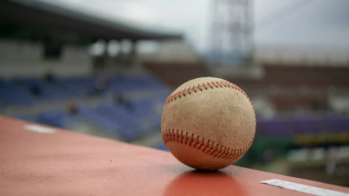 Watching Baseball infield