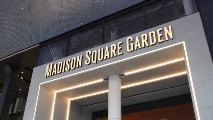 New York, NY USA - May 23, 2024: New York City, Madison Square Garden in Midtown Manhattan